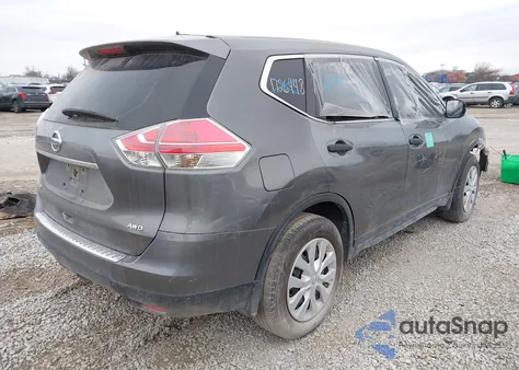 2016 Nissan Rogue S из США, поврежденный, VIN JN8AT2MV5GW148041